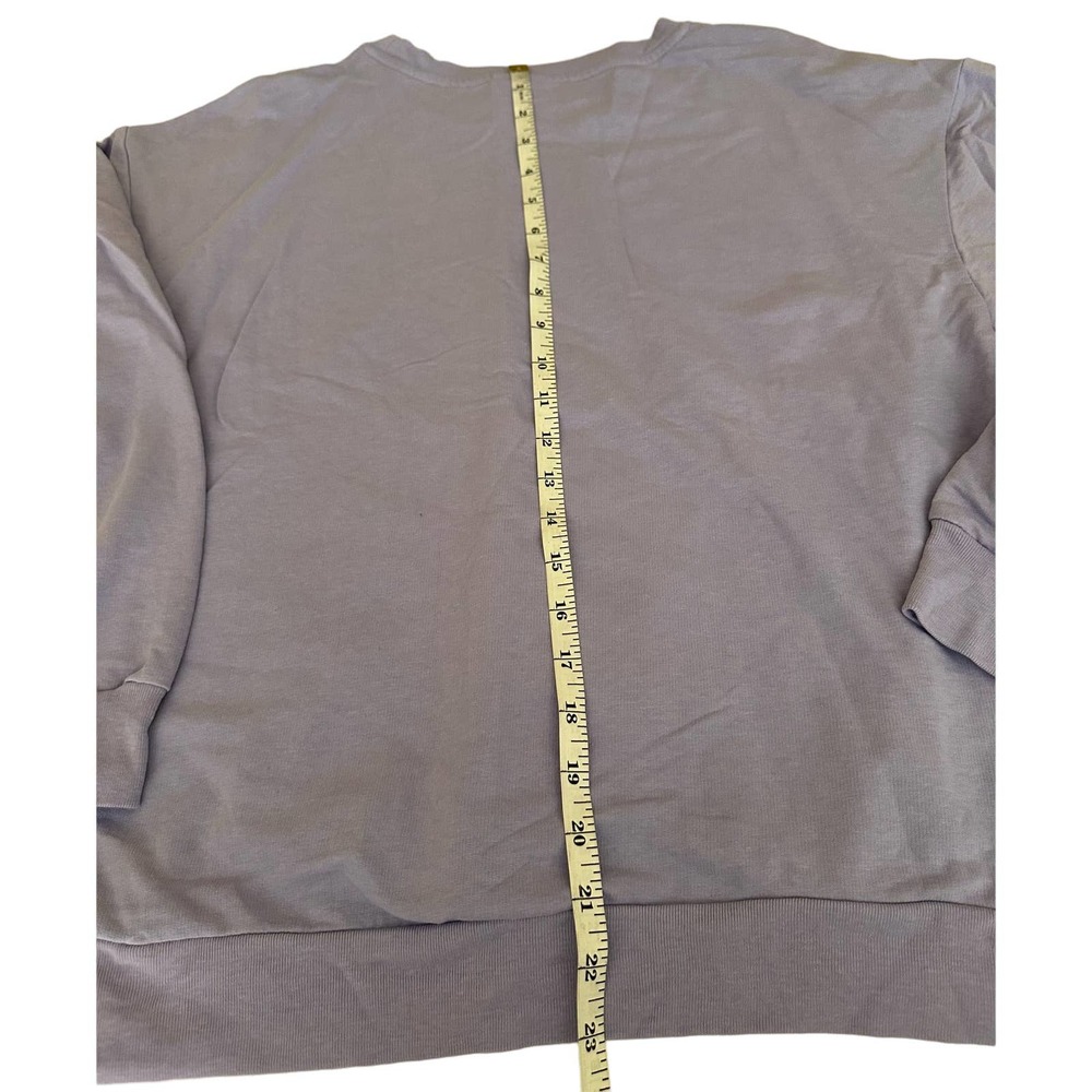 Women XL Lavender XL Freeze Mickey Mouse sweatshirt Peace Love Unity *1 spot* - Picture 10 of 14